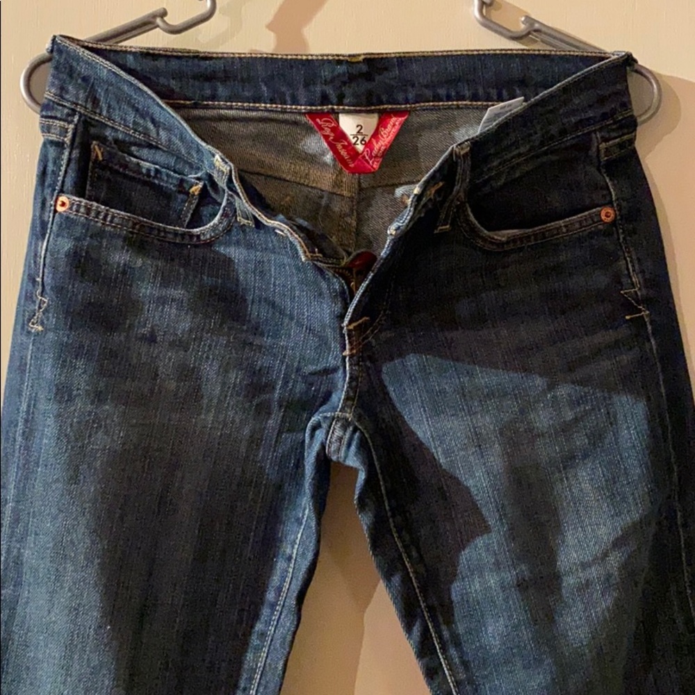 Lucky Brand Zoe Flare Low Rise Jeans